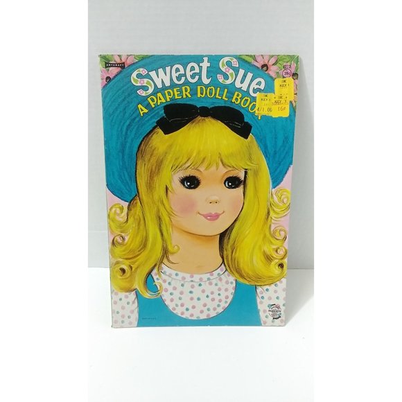 Vintage Artcraft Sweet Sue Uncut Paper Doll Book - Picture 1 of 8